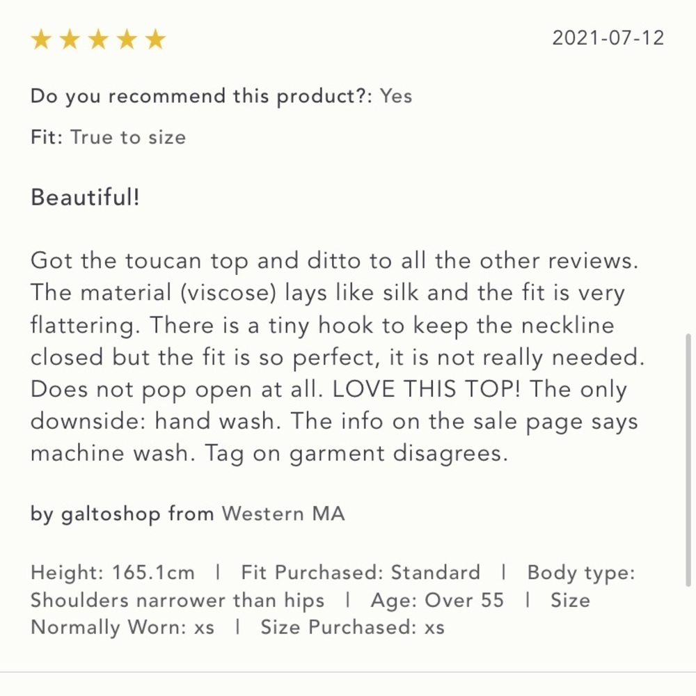 🎉RARE🎉Anthropologie NWT Farm Rio Rainforest Wrap Blouse Toucans Tropical Birds S - Picture 10 of 16